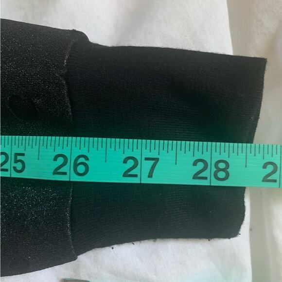 Black Metallic | Distressed Medium Pullover | Allen B. Schwartz | Black Ripped - Picture 4 of 11